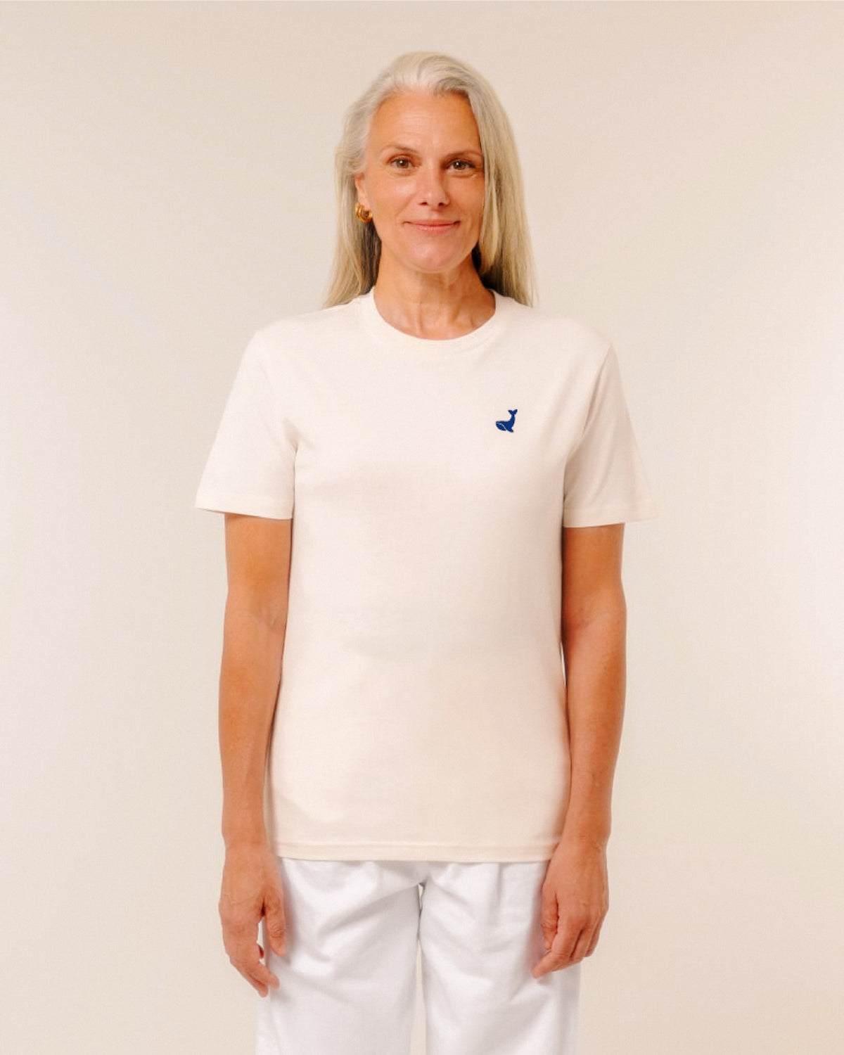 Whale T-Shirt - beige