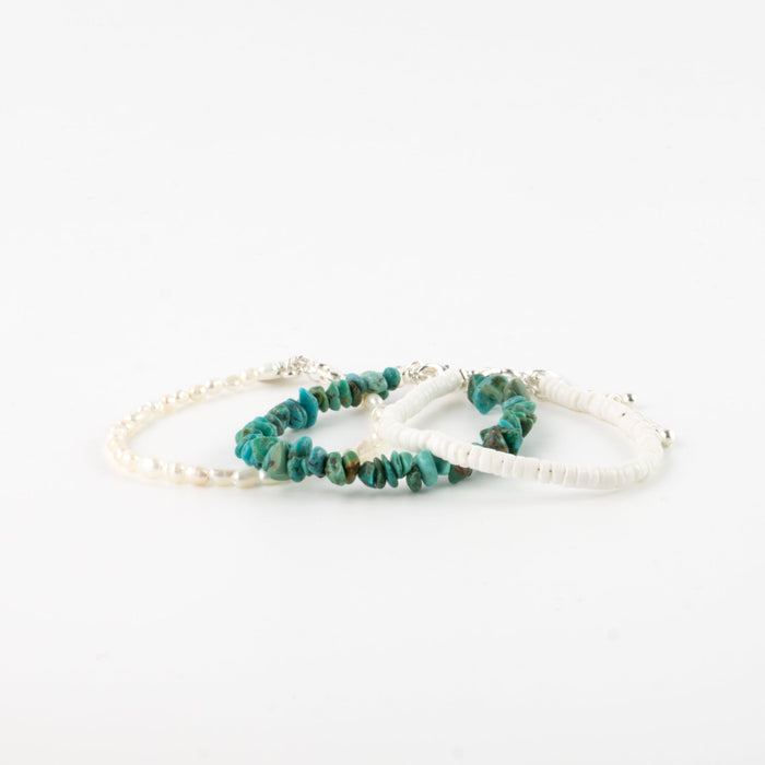 Mengwi-Naturstein-Armband-Set