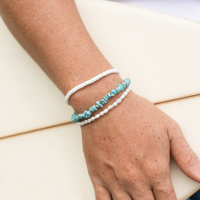 Mengwi-Naturstein-Armband-Set