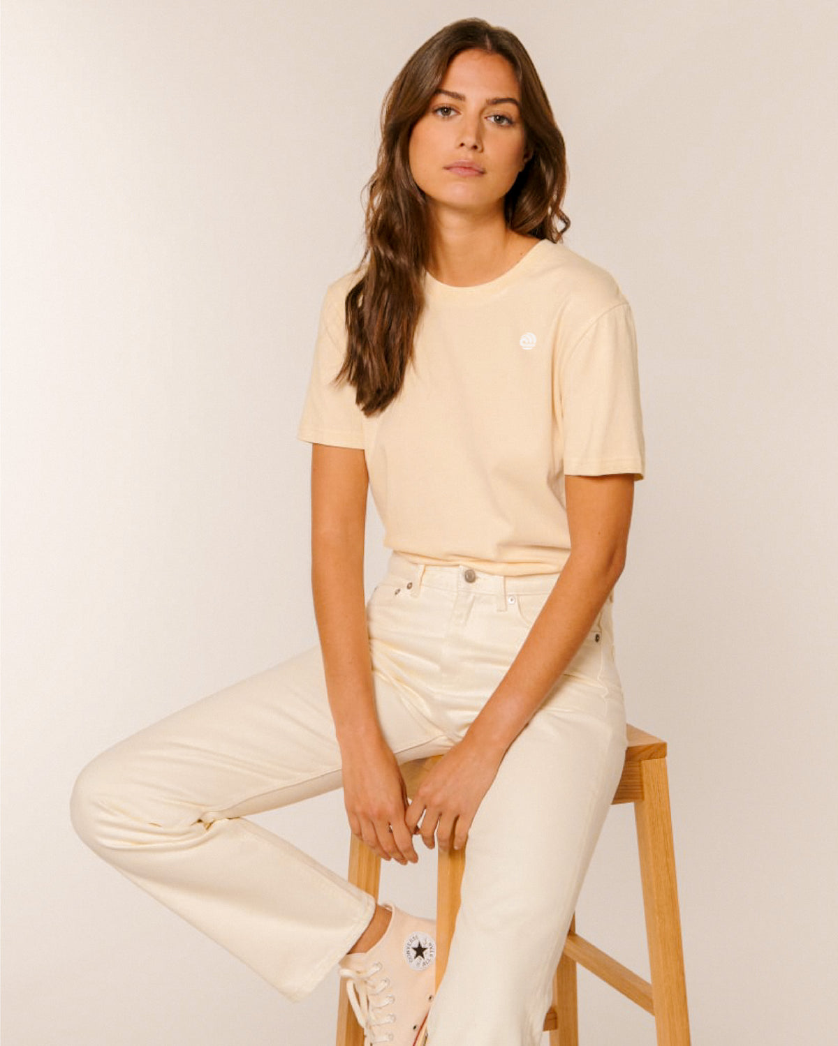 Wave T-Shirt - beige