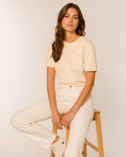 Wave T-Shirt - beige