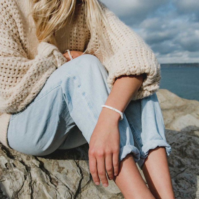 Strand Perlmutt-Armband