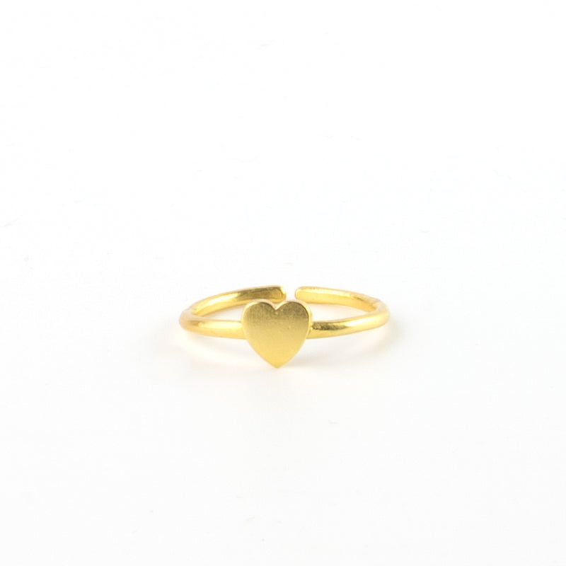 Zierlicher Herz Ring