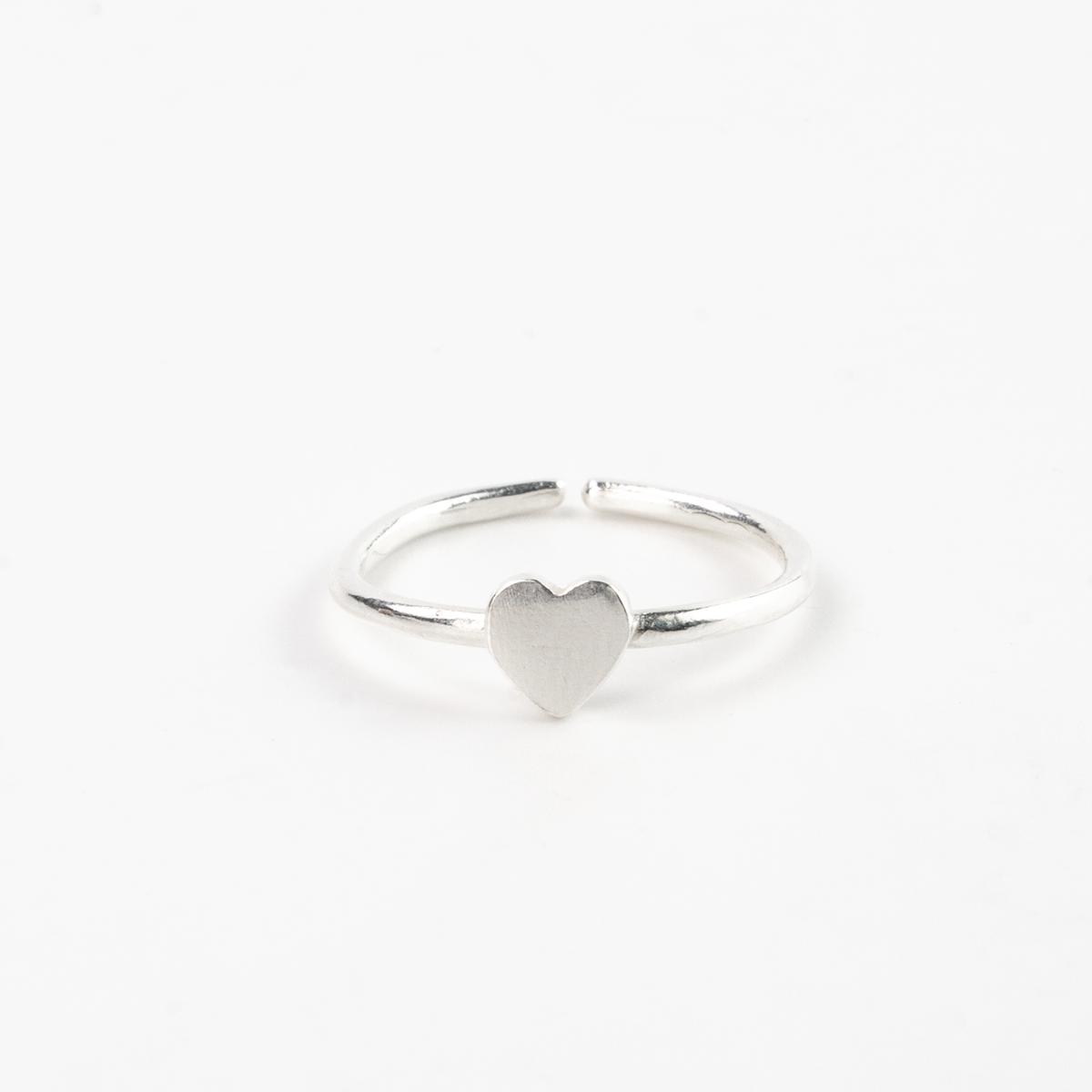 Zierlicher Herz Ring